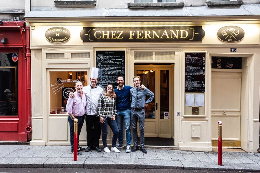 restaurant chez fernand